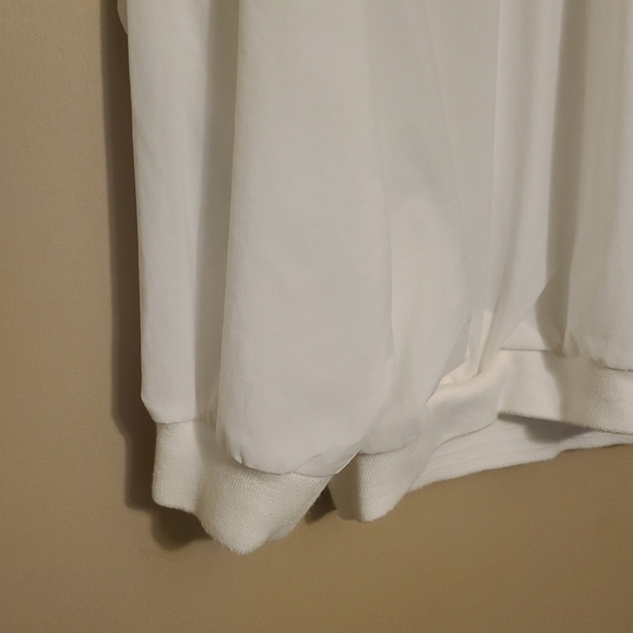 Jantzen Golf | Men's Vintage White Lightweight Crewneck Golf Jacket (Size Large) - Picture 8 of 15